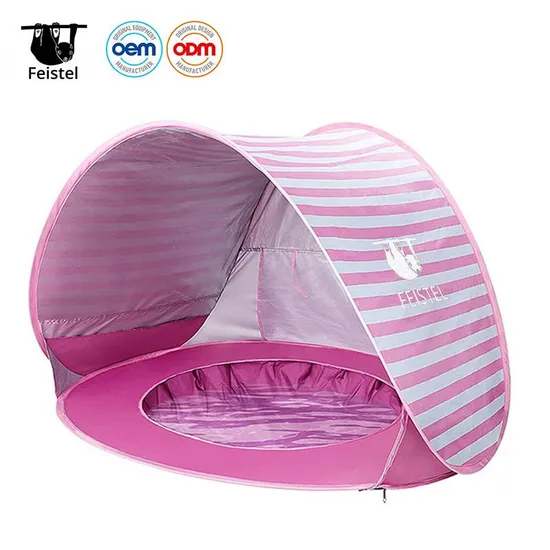 持ち運びが簡単な屋外イベント用の超軽量サンシェルター高級ビーチテント